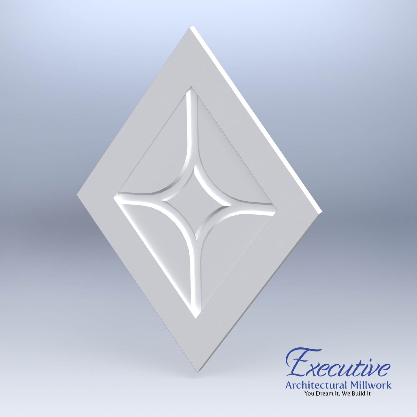 Diamond Star Faux Window Panel