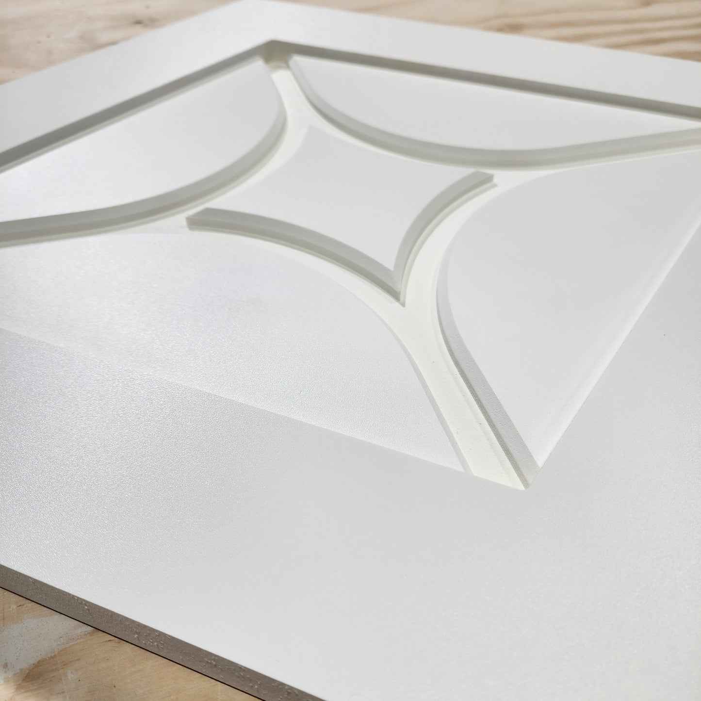 Diamond Chevron Faux Window Panel