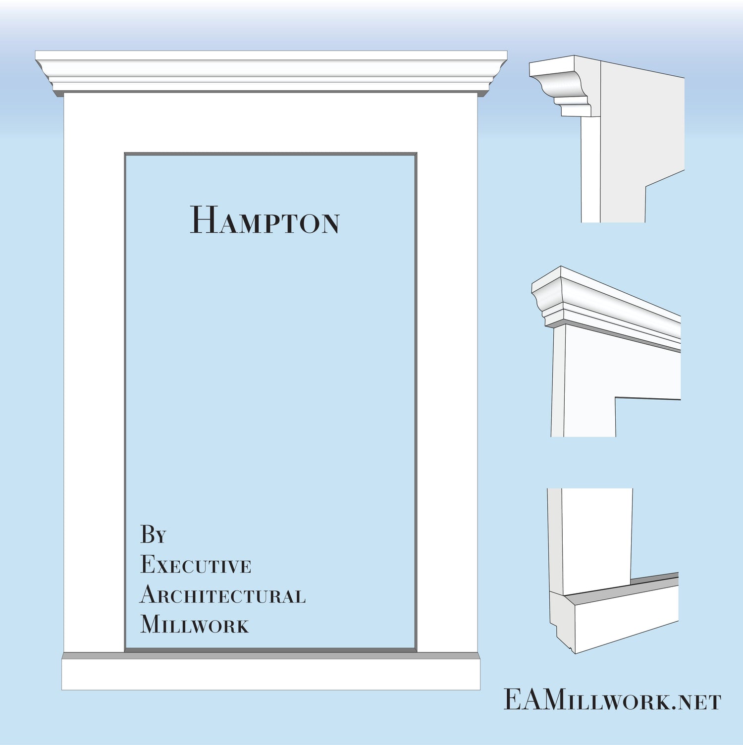 PVC Window Surround Trim Mouldings