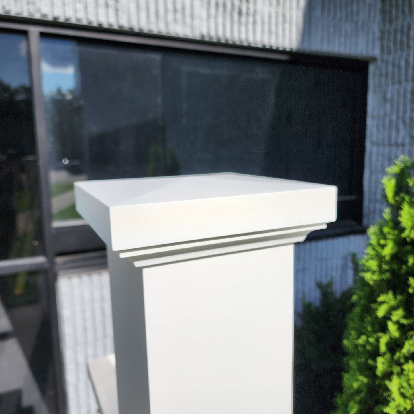 PVC Peaked Newel Post Cap Azek - Versatex