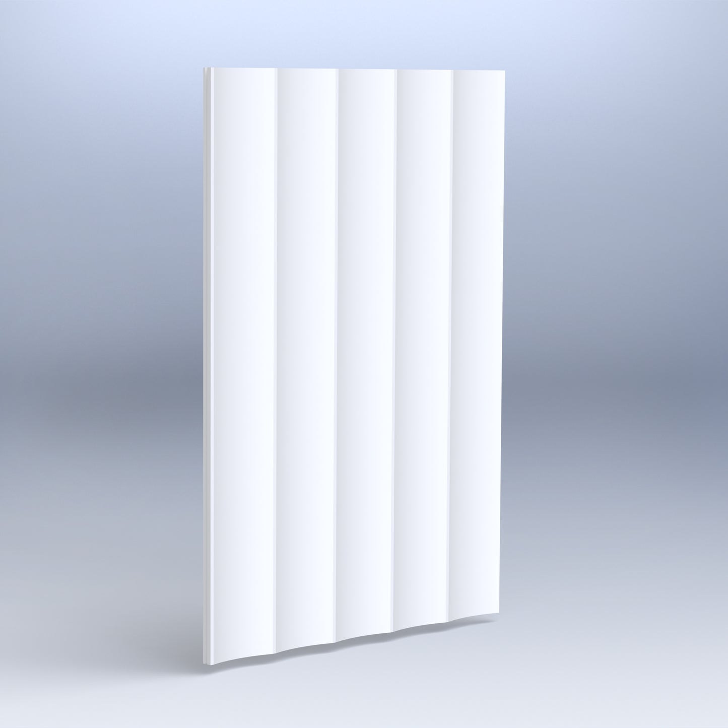 Single Flute - Fluted PVC T+G Boards