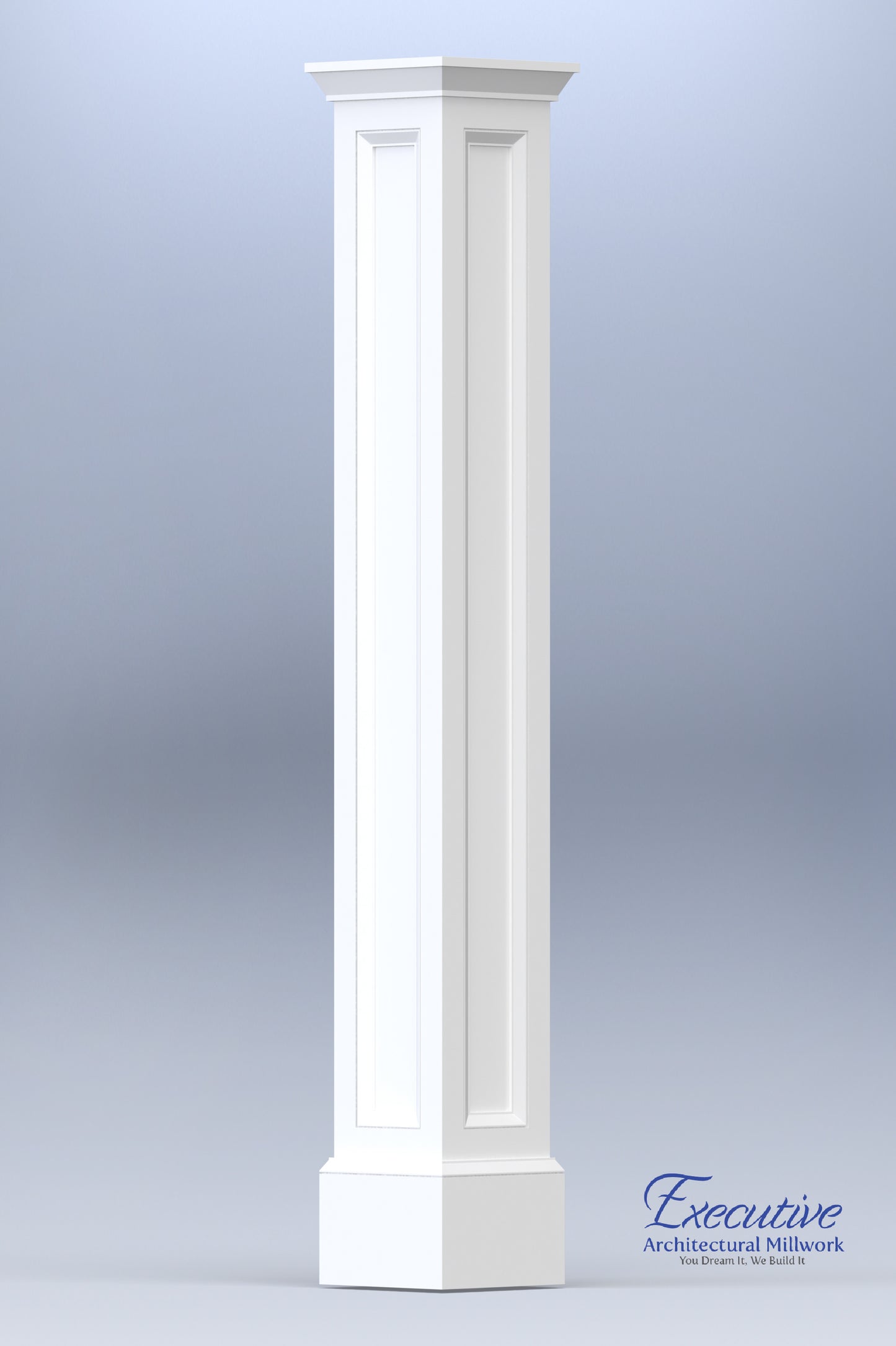 EAM Beveled Capital PVC Crown Moulding
