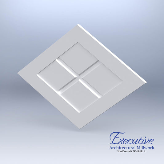 Diamond Faux Window Panel