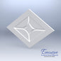 Diamond Star Faux Window Panel