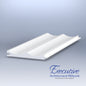 Double Flute - Fluted PVC T+G Boards