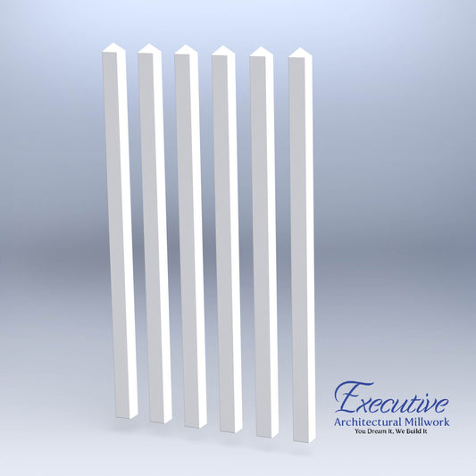 Versatex - Azek Square PVC Fence Pickets 107