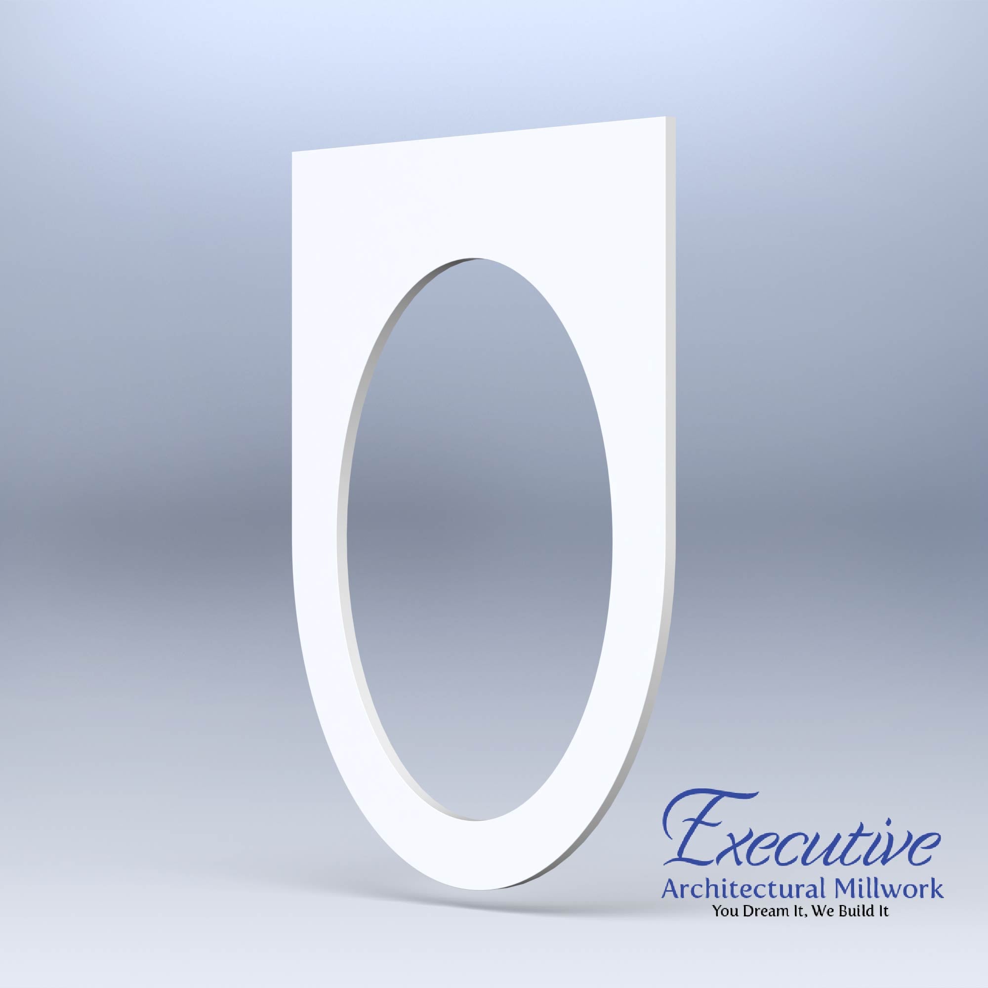 Trim Yourself PVC Oval Window Surround For Andersen Oval Windows – EAM DIY